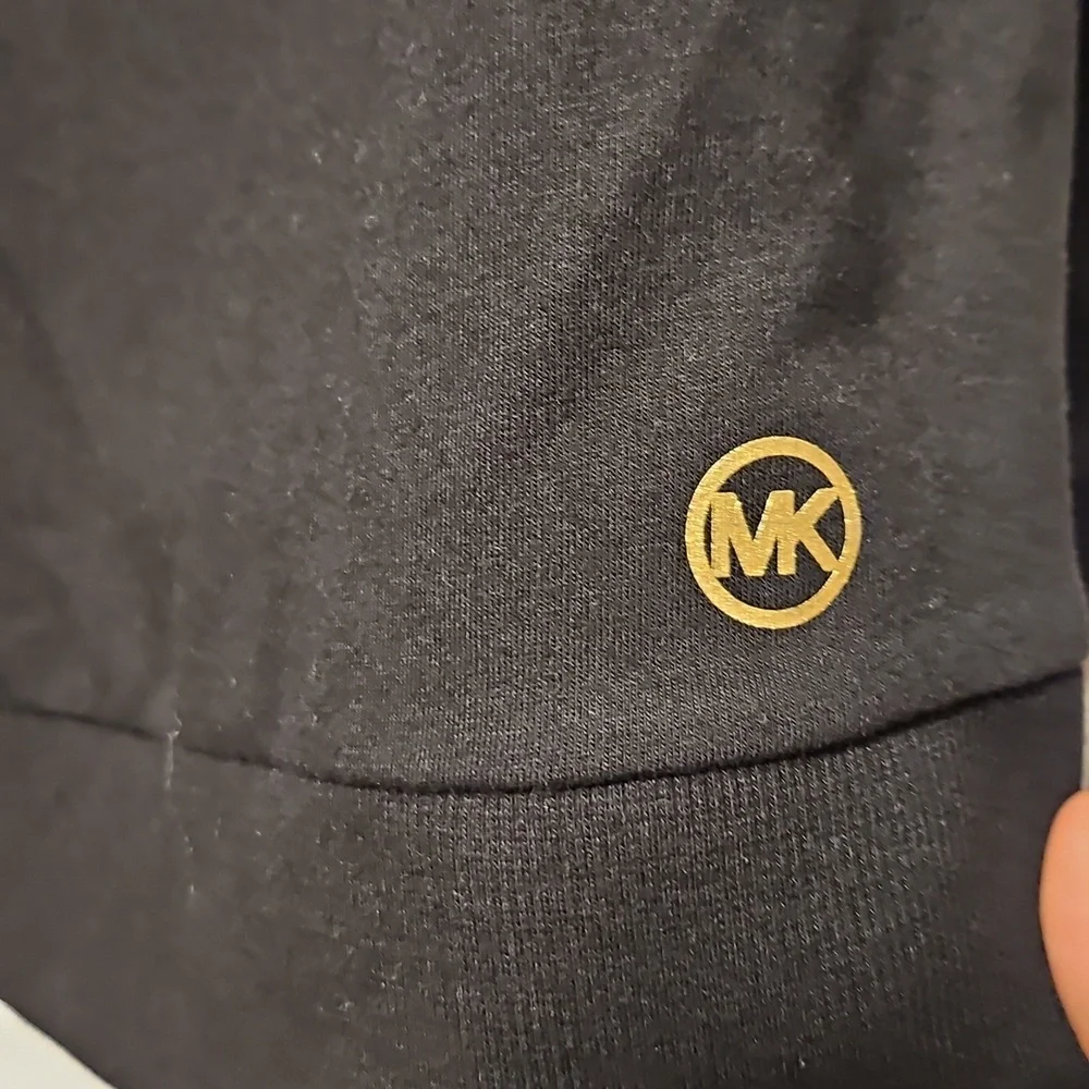 Michael Kors Grommet Lace-Up Sweatshirt